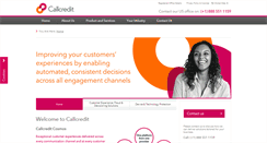 Desktop Screenshot of callcredit.com